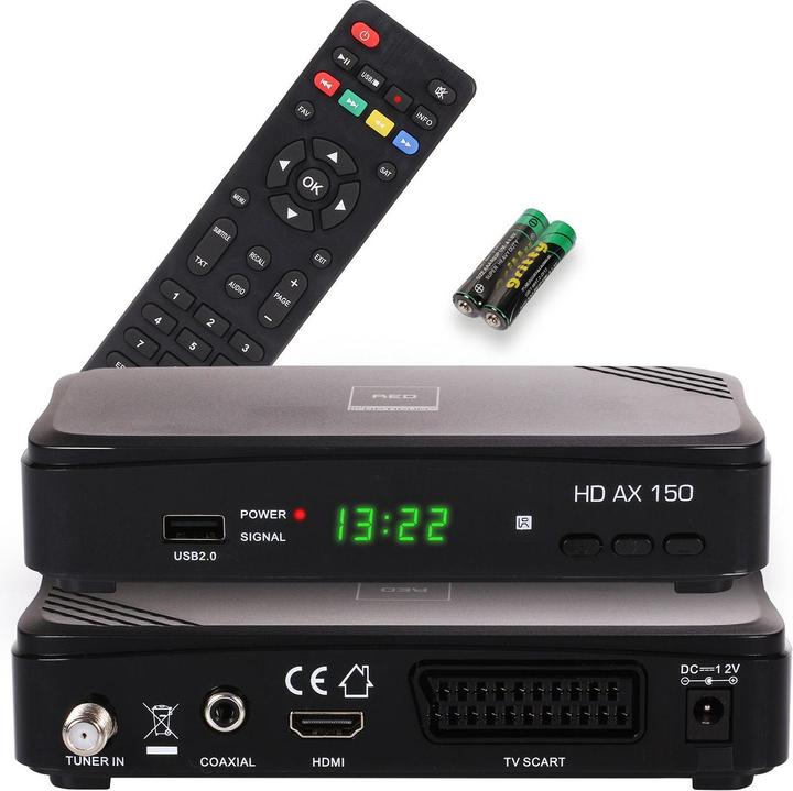 Actual product image Opticum HD AX150 30002 (DVB-S2, CI Shaft, Hard drive, CI+ slot)
