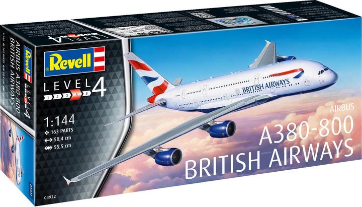 Actual product image Revell Airbus A380-800 British Airways