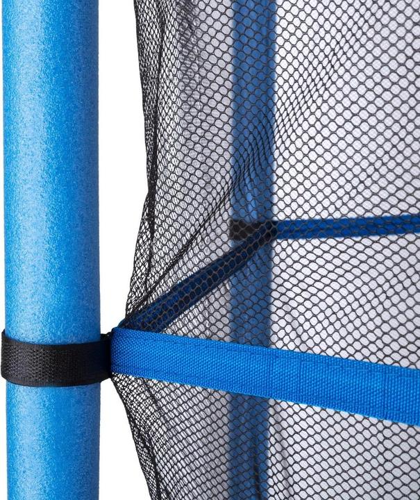 Produktbild Klarfit Rocketkid Blau 140cm Trampolin inkl Sicherheitsnetz (150 cm)