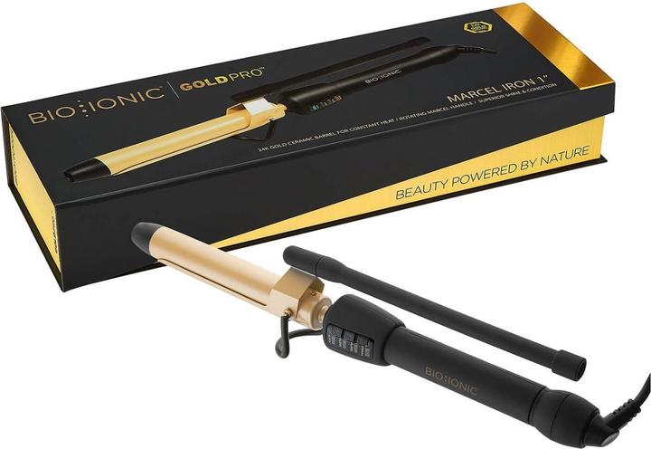 Actual product image Bio Ionic Gold Pro Marcel Iron 2.5cm Dual Voltage