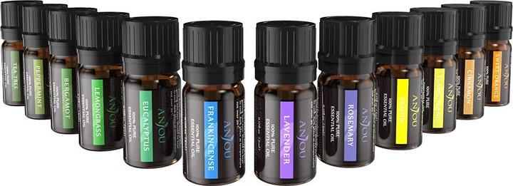 Immagine prodotto Anjou Set di oli essenziali AJ-PCN013, 12x5 ml