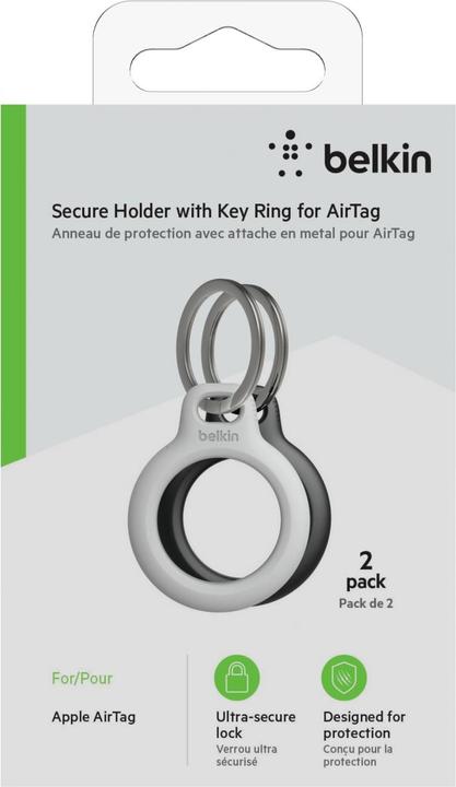 Produktbild Belkin AirTag Schlüsselanhänger 2er Set