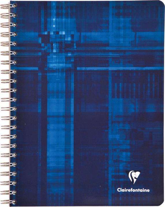Produktbild Clairefontaine Spiralheft mit Register (A4, Kariert, Harter Einband)