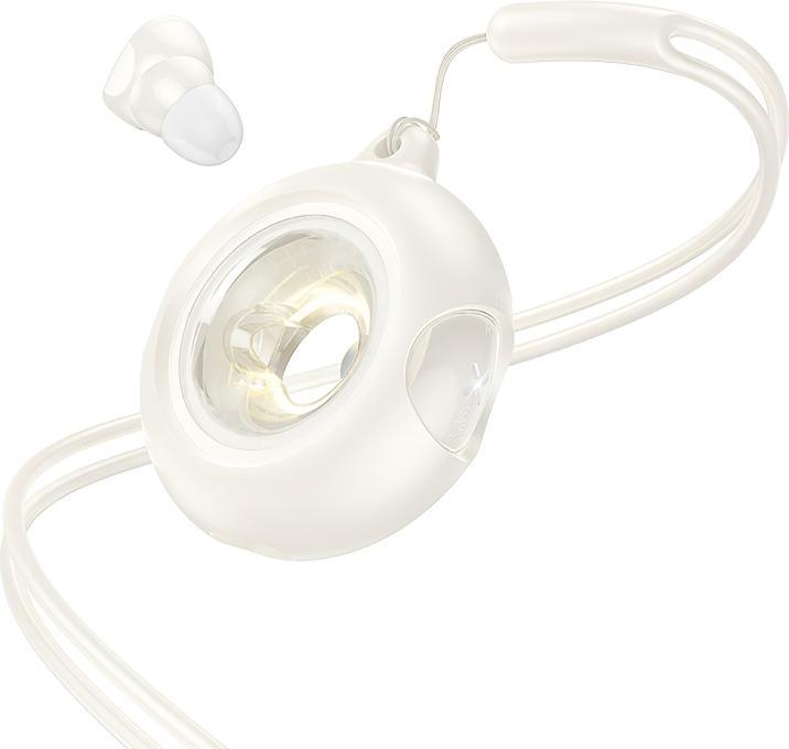 Actual product image Hoco EW71 Mini donut, white (6 h, Wireless)