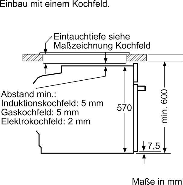 Actual product image Bosch Hausgeräte HEG579US6