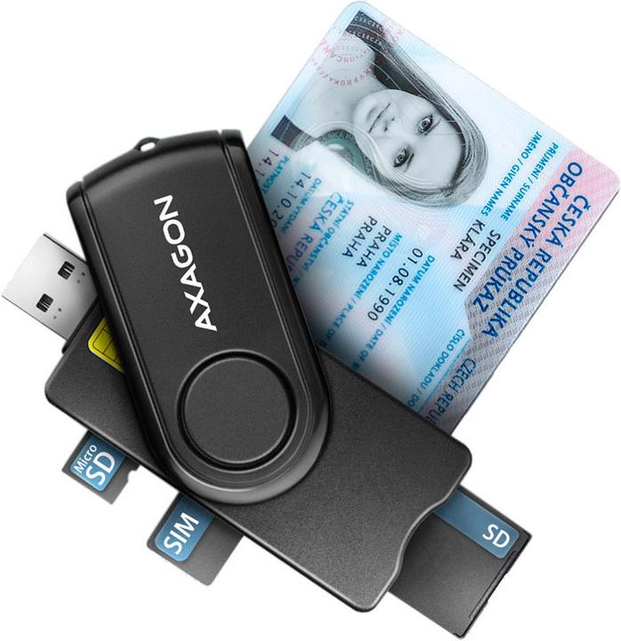Produktbild Axagon CRE-SMP2A (USB 2.0)