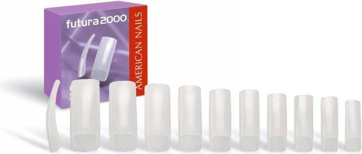 American Nail FUTURA2000 Gr. 7 Nachfüllpack (Kunstnägel, Milchig)