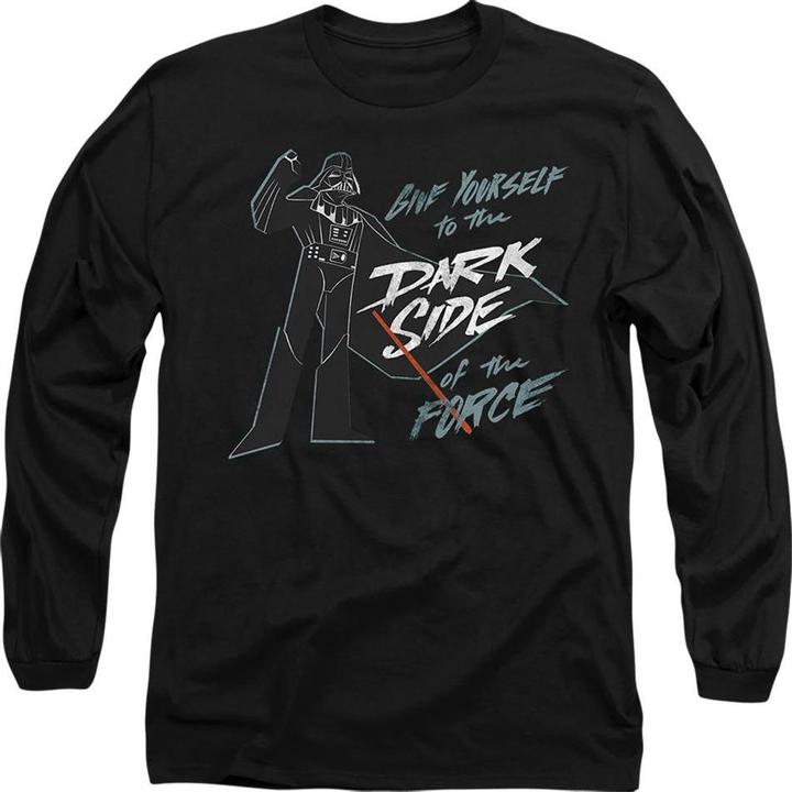 Actual product image Star Wars Unisex Adult Give Yourself To The Darkside T-Shirt (S)