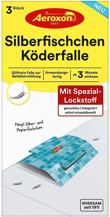 Produktbild Aeroxon Silberfisch.Köderfalle