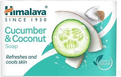 Image du produit Himalaya Le savon à la noix de coco et au concombre ne dessèche pas la peau 75g Concombre (Savon liquide)