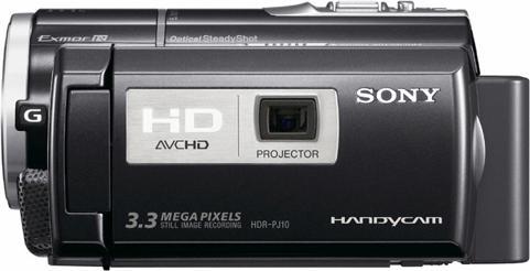Produktbild Sony HDR-PJ10, FullHD, DualFlash, Beamer, 30x Zoom, 16GB