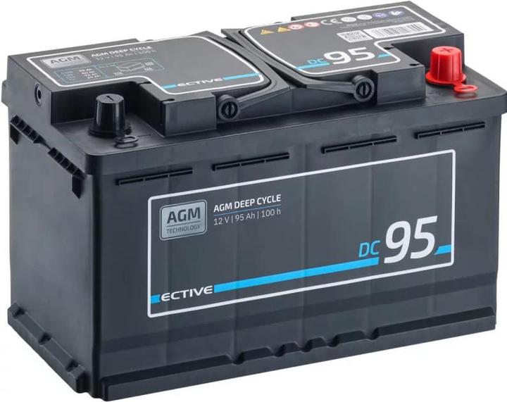 Produktbild Ective DC 95 AGM Deep Cycle 95Ah Versorgungsbatterie (12 V, 95 Ah)