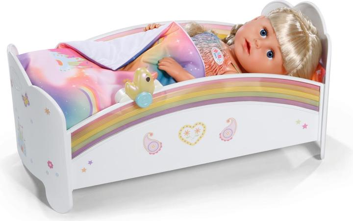 Produktbild Zapf Creation BABY born Regenbogen Bett