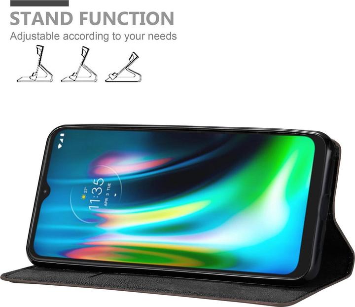 Productafbeelding Cadorabo Boek Onzichtbare Magneethoes (Motorola Moto G9 Play)