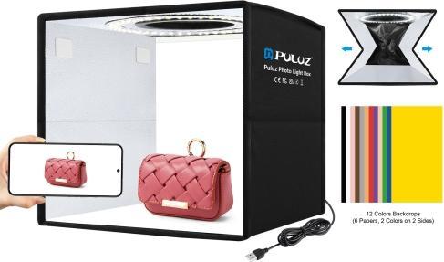 Actual product image Puluz Portable Photo Studio (Further accessories)
