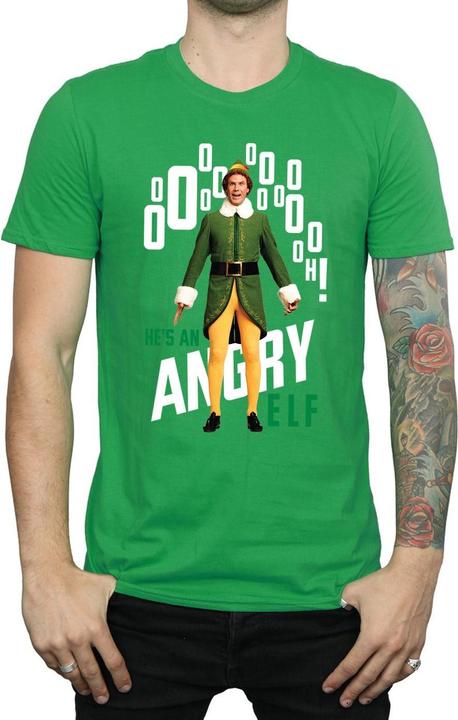Immagine prodotto Elf Angry Maglietta Uomo (XXL)