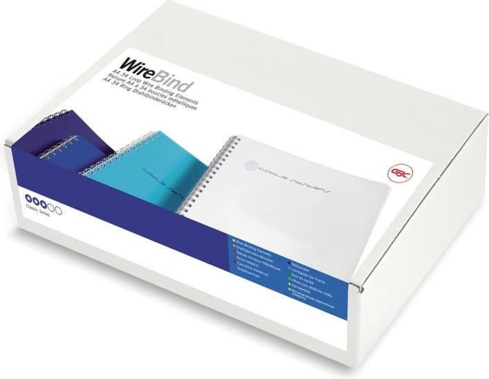 Image du produit GBC Dos de reliure en fil métallique, division 3:1