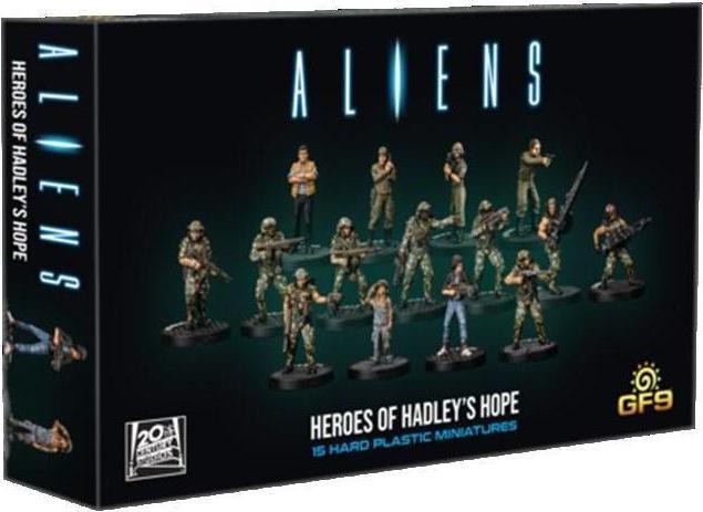 Actual product image Gale Force Nine Aliens: Heroes of Hadley's Hope (2023) (German)