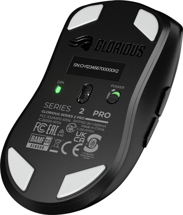 Productafbeelding Glorious Series 2 PRO Wireless Gaming Maus - schwarz (Bedraad, Draadloze)