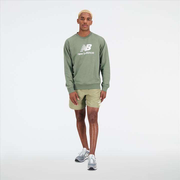 Produktbild New Balance Essentials Stacked Logo Crew (S)