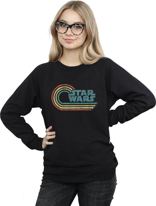 Image du produit Star Wars - Sweat RETRO WAVE LOGO - Femme (XL)