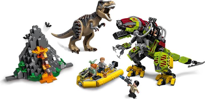 Actual product image LEGO T-Rex vs. Dino-Mech (75938, LEGO Jurassic World)