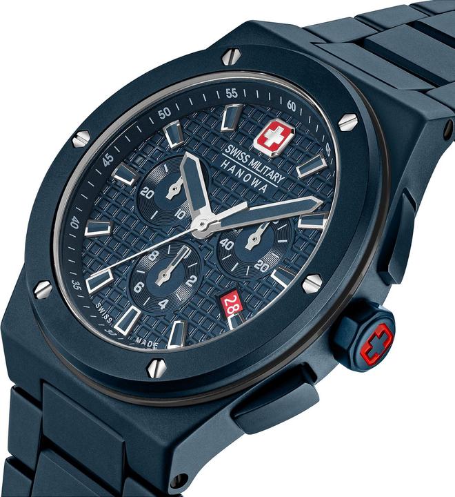 Actual product image Swiss Military Hanowa Herrenuhr (Analogue wristwatch, 43 mm)