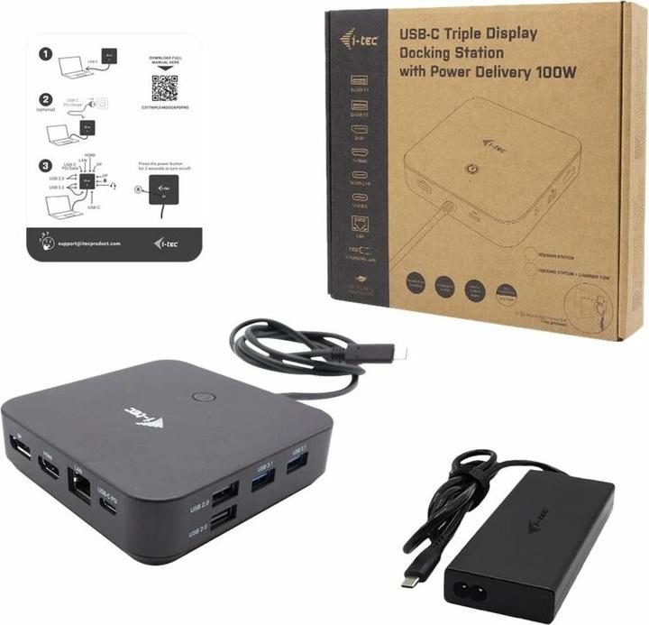 Actual product image i-tec USB-C Hub (USB-C, 12 Ports)