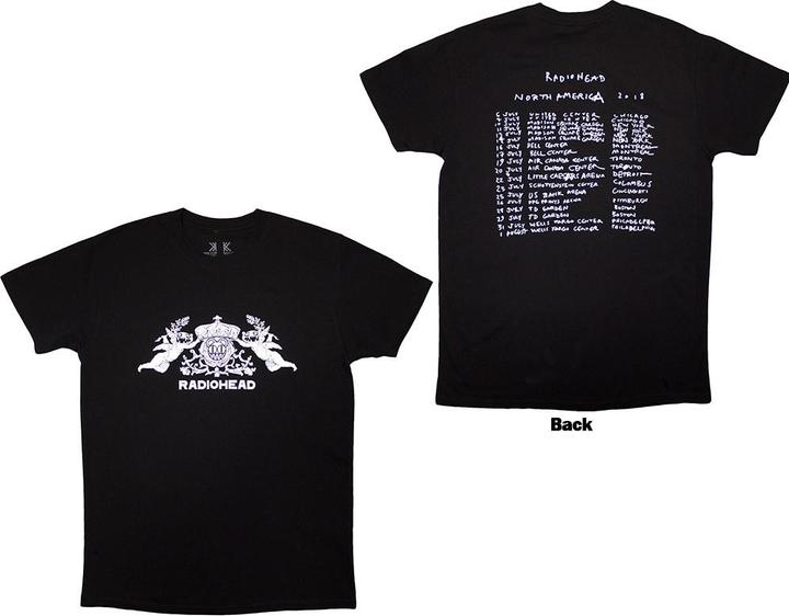 Radiohead Bearhead Crest Back Print