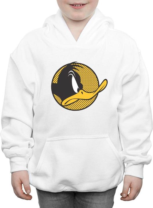 Immagine prodotto Looney Tunes Daffy Duck Dotted Profile Felpa con Cappuccio Ragazzi (116)