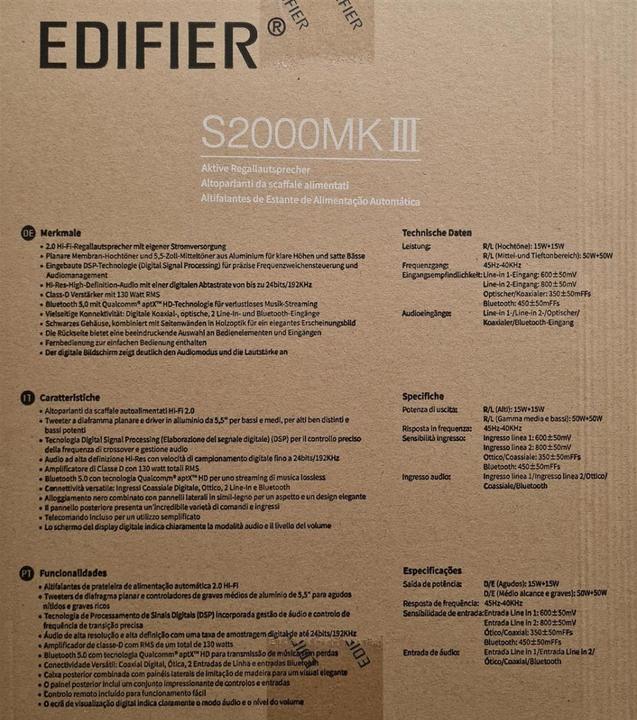 Productafbeelding Edifier S2000MKIII (1 paar, 130 W)