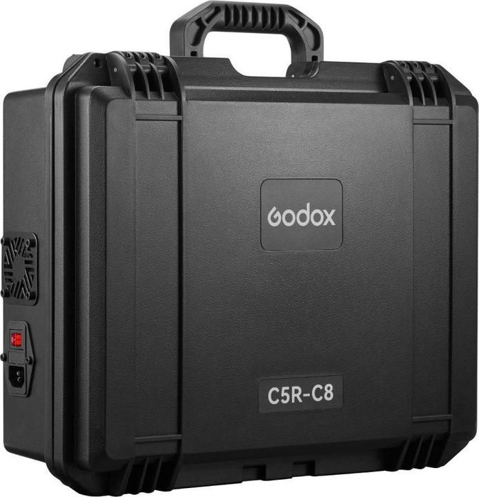 Actual product image Godox C5R C8 8 Light Charging Case for C5R (Flash unit battery)