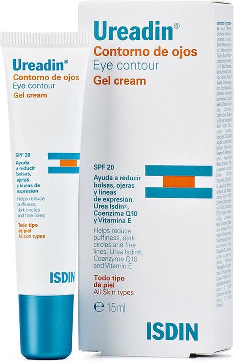 Actual product image Isdin Ureadin Eye Contour Gel Cream Spf20 15ml (Gel, 15 ml, Day)