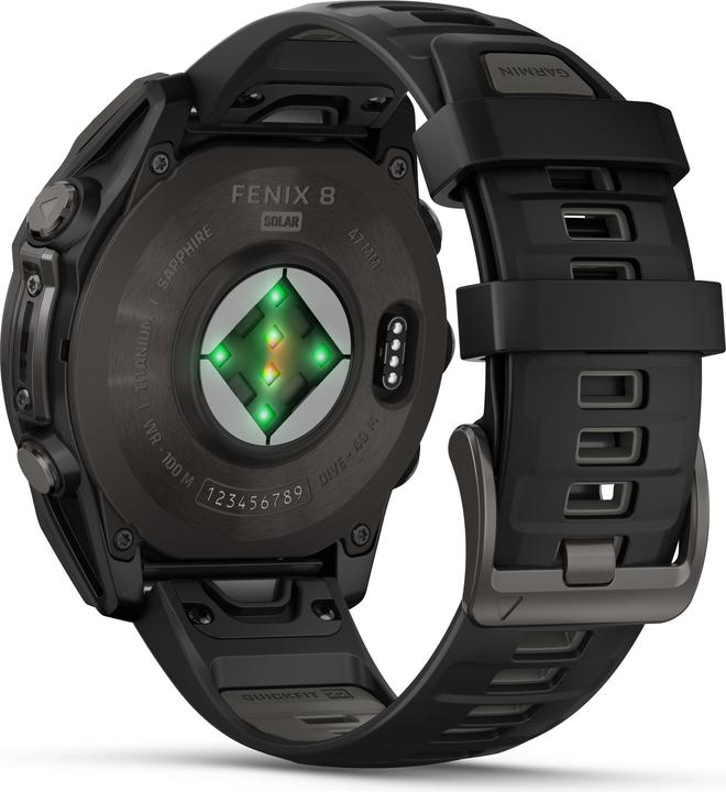 Immagine prodotto Garmin Fenix 8 Solar Sapphire Titanium (47 mm)