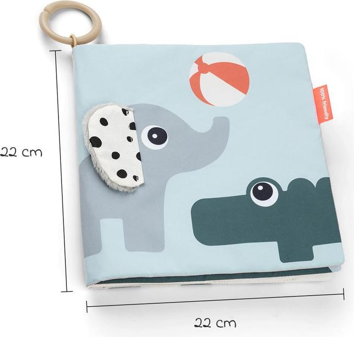 Actual product image Done by Deer Babybücher Activity-Soft-Bilderbuch Tummy Time - Deer