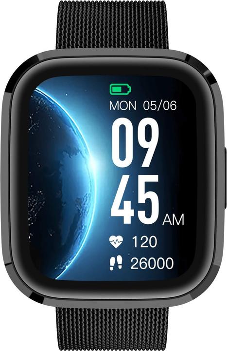 Garett Smartwatch GRC STYLE Black steel