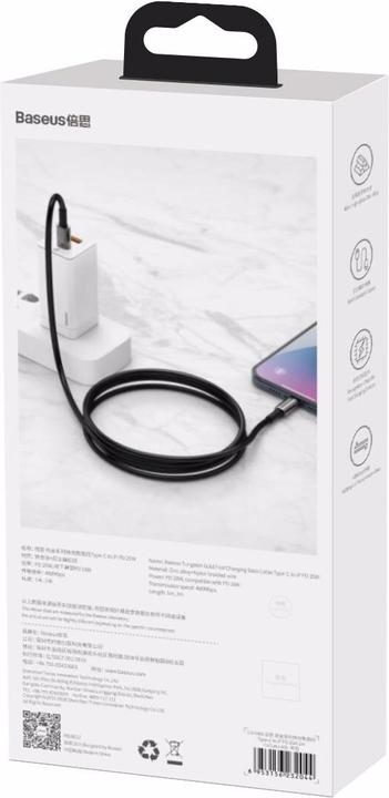 Image du produit Baseus USB C – USB C (2 m, USB 2.0, 100 W)
