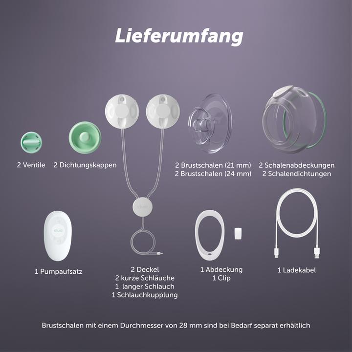 Actual product image Elvie Stride - Electric double breast pump