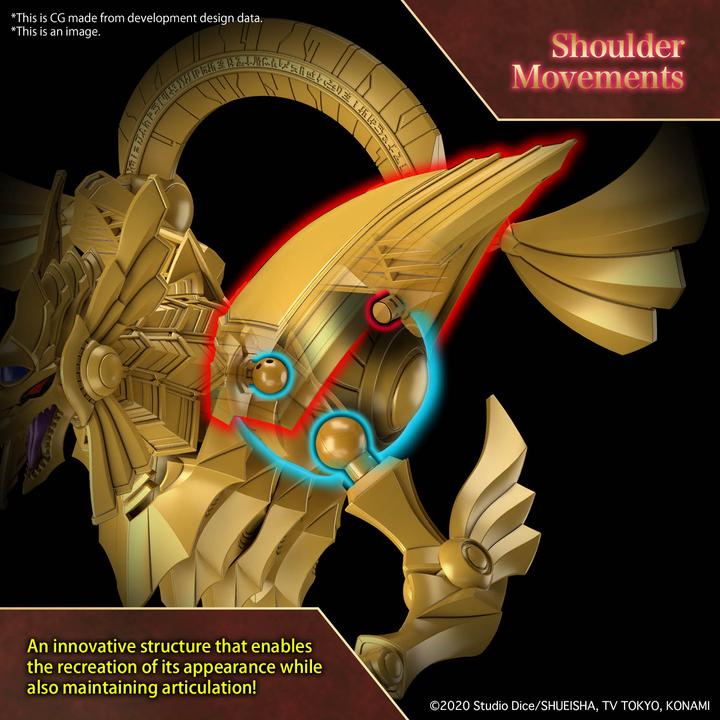 Immagine prodotto Bandai YU-GI-OH! -Supporto per figure. Drago alato di Ra amplificato -Modello in kit