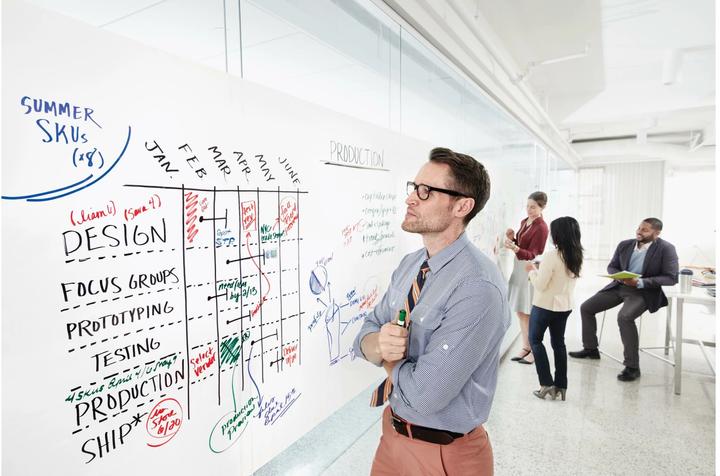 Produktbild Post-it Flex Write Whiteboard Folie (60 x 90 cm)