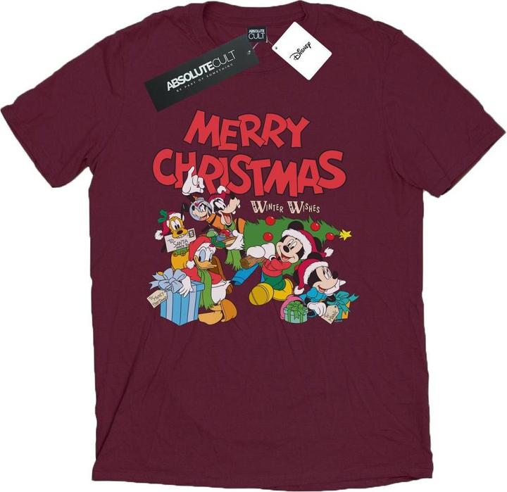 Disney Mickey And Friends Winter Wishes TShirt (XL)