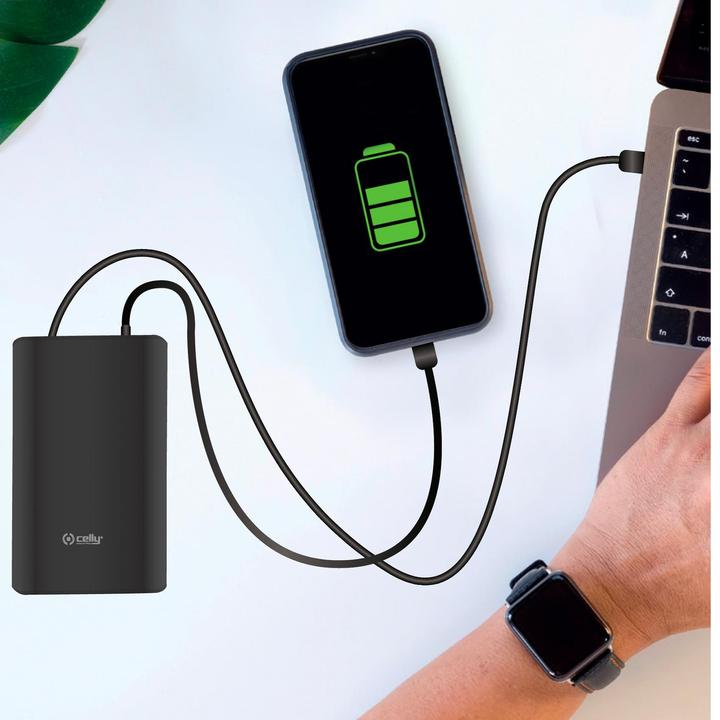 Actual product image Celly Powerbank (15000 mAh, 45 W)