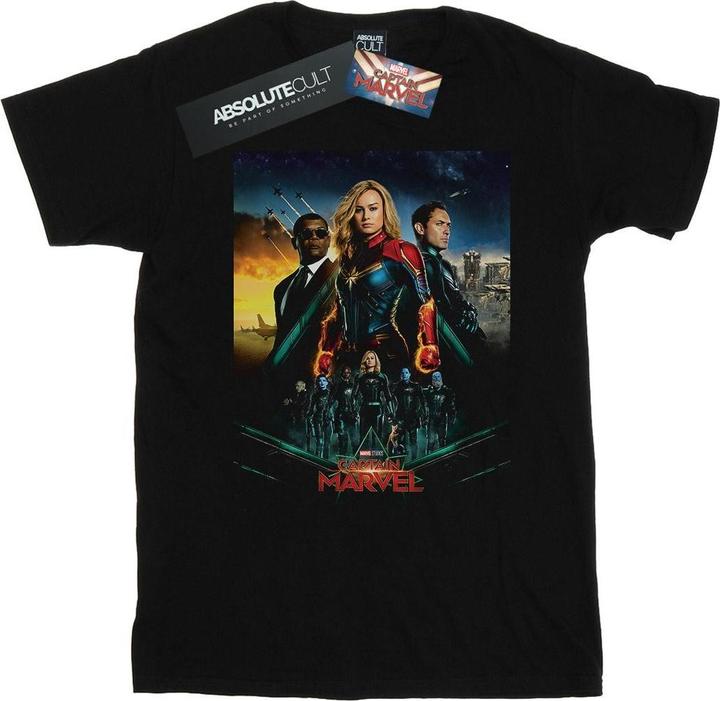 Produktbild Captain Movie Starforce Poster TShirt (XL)