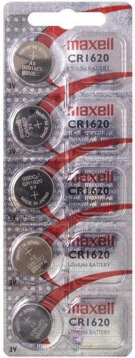 Produktbild Maxell Lithium Battery (5 Stk., CR1620, 80 mAh)