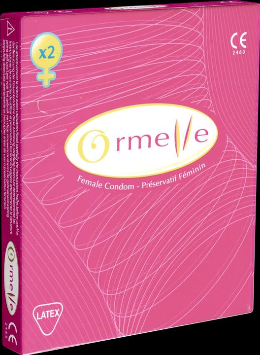 Actual product image Ormelle Female Condom - female condoms made of latex for self-determined contraception and high comfort (2 pcs.)