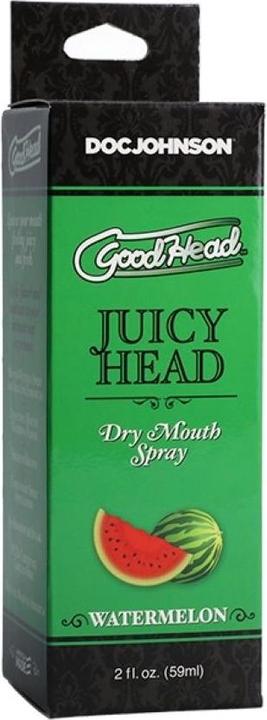 Actual product image Doc Johnson GoodHead™ Juicy Head Dry Mouth Spray - Watermelon (59 ml)