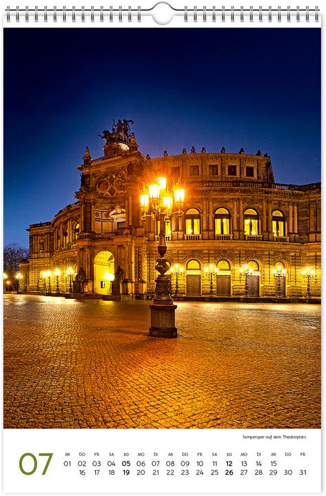 Actual product image Kalender Dresden und Schsische Schweiz 2026 (20 x 30 cm, German)