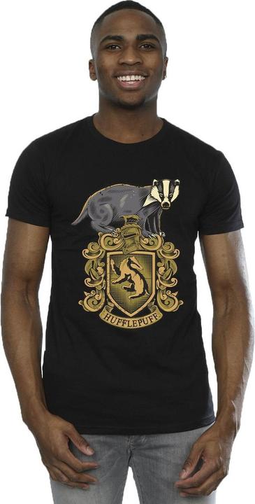 Produktbild Hufflepuff Sketch Crest TShirt (XXL)