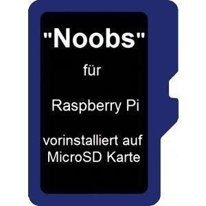 Actual product image Raspberry Pi Pi microSD card 16GB with NOOBS