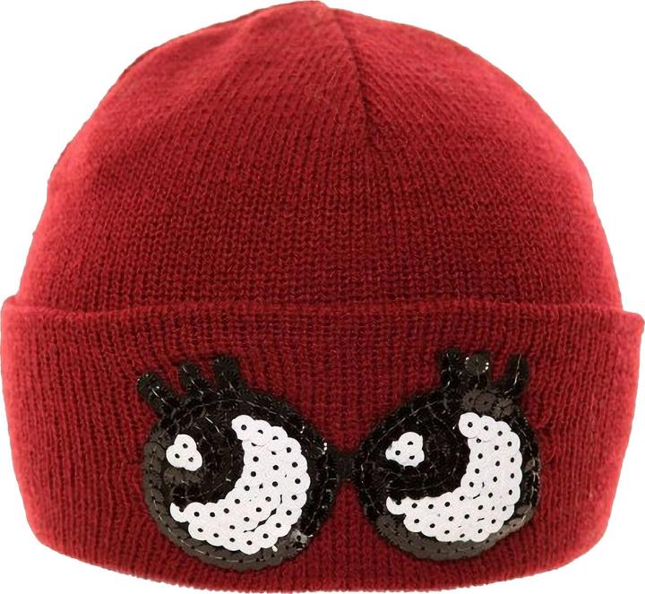 Universal Textiles Strickmütze mit PaillettenAugen